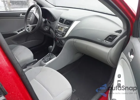 2013 Hyundai Accent Gls/Gs from USA, damaged, VIN KMHCT4AE1DU552672